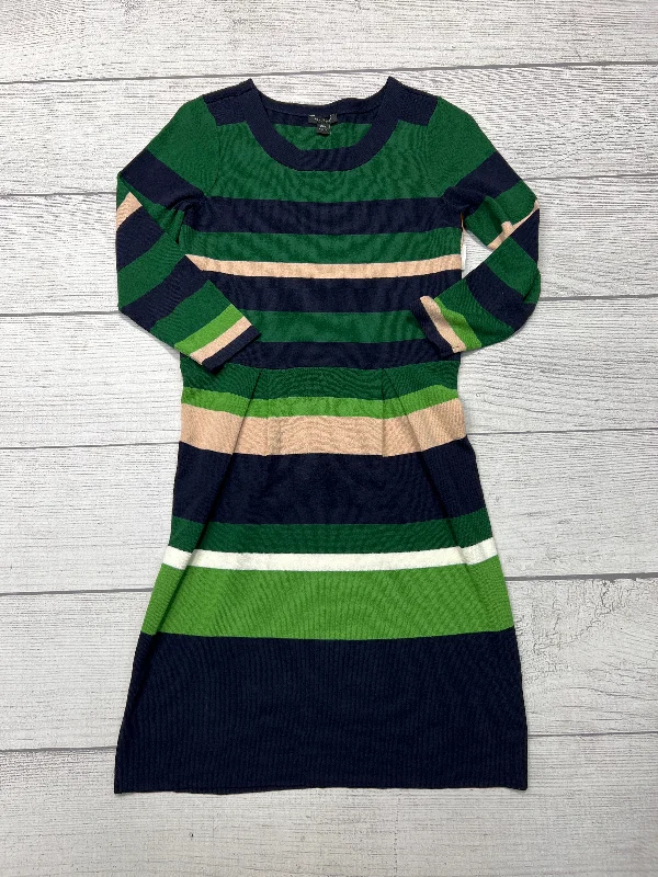 Dress Sweater By Ann Taylor In Green, Size: Xxsp Warm Knit Sweater