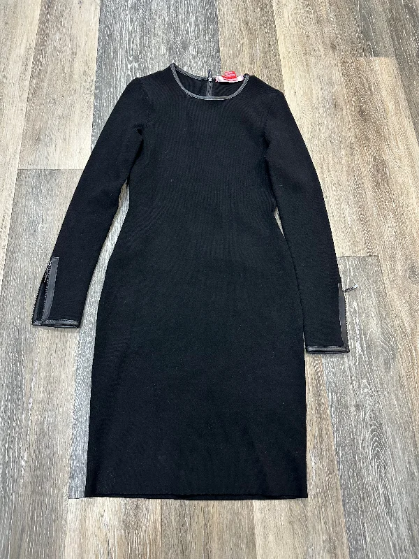 Dress Sweater By Etcetra In Black, Size: Xs Fashion Sweater Dress