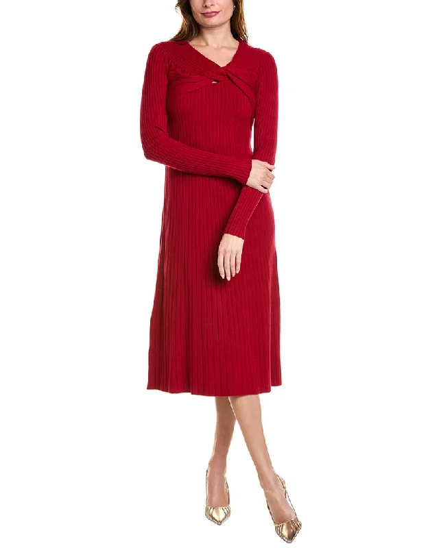 IPPONELLI Off-The-Shoulder Sweaterdress Sweater Dress Twist